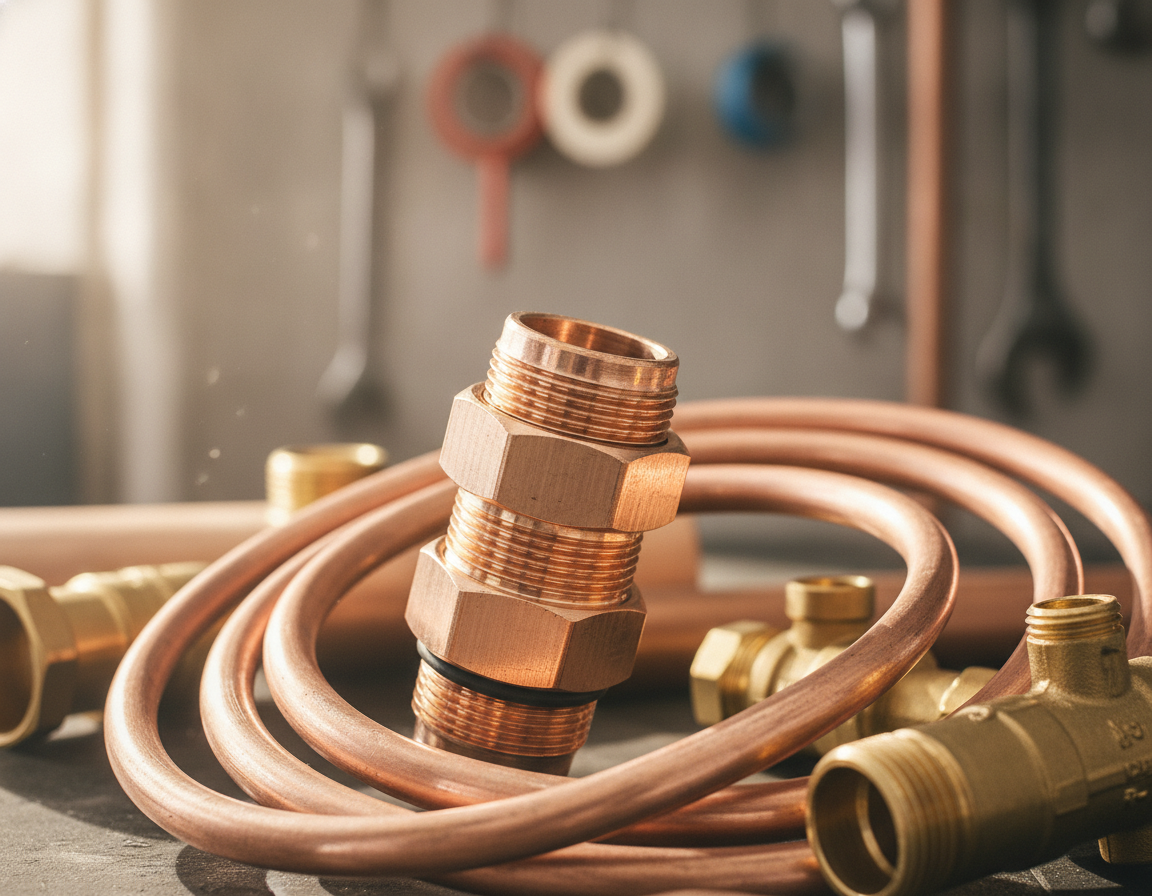 3/4 Compression Fitting Copper